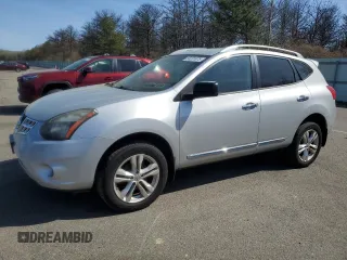 2015 Nissan Rogue S with VIN JN8AS5MV3FW750181, listed as a Copart auction lot 55231875 with 141,948 mi miles and Clean Title. Bid and sale history available at DreamBid. Image 1.