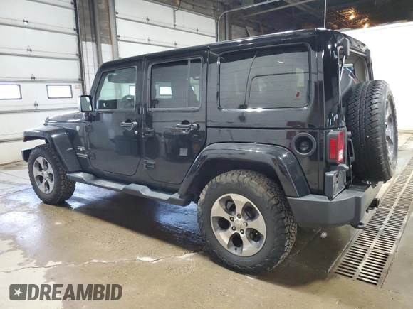 2017 Jeep Wrangler Unlimited Sahara с VIN 1C4HJWEG7HL575506, выставлен на аукционе Copart как лот 64185925 с пробегом 103 292 миль миль и Списание • Salvage title. История ставок и продаж доступна на DreamBid. Изображение 2.