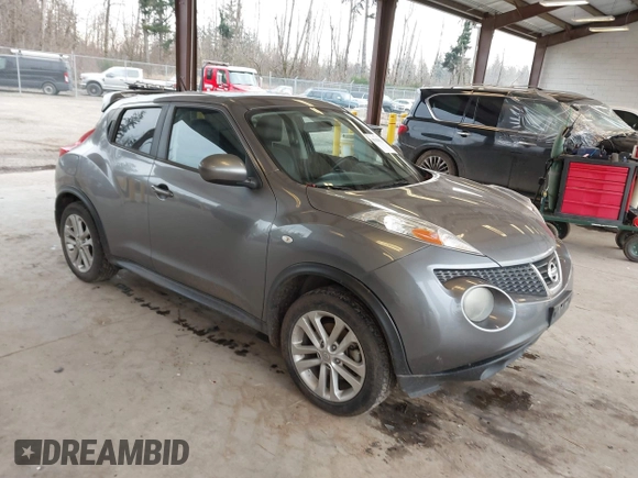 2014 Nissan Juke S with VIN JN8AF5MV2ET363397, listed as a IAAI auction lot 41420317 with 85,254 mi miles. Bid and sale history available at carsss.com. Image 1.