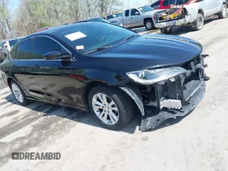 2015 Chrysler 200 Limited with VIN 1C3CCCAB6FN598486, listed as a IAAI auction lot 41910182 with 193,369 mi miles and . Bid and sale history available at DreamBid. Image 1.