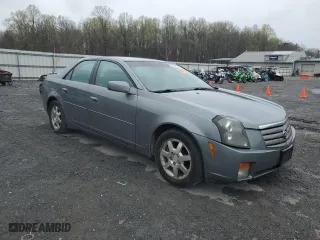 2005 Cadillac CTS with VIN 1G6DP567350142349, listed as a Copart auction lot 52595875 with 162,000 mi miles and Salvage Title. Bid and sale history available at carsss.com. Image 4.