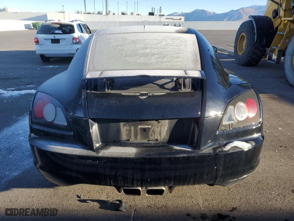 2005 Chrysler Crossfire Limited with VIN 1C3AN69L55X035268, listed as a Copart auction lot 81920934 with 121,201 mi miles and Clean Title. Bid and sale history available at carsss.com. Image 6.