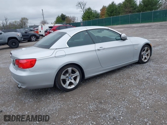 2011 BMW 3 Series 335i with VIN WBADX7C52BE581856, listed as a IAAI auction lot 41911781 with 130,606 mi miles and . Bid and sale history available at DreamBid. Image 4.