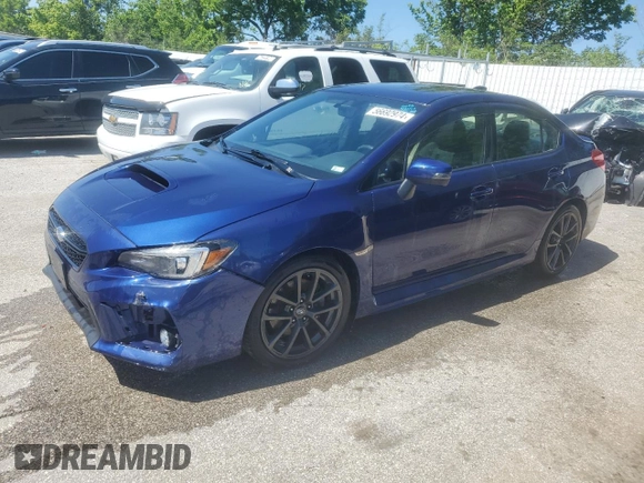 2019 Subaru WRX Limited with VIN JF1VA1J65K9805878, listed as a Copart auction lot 56692974 with 32,845 mi miles and Salvage title. Bid and sale history available at DreamBid. Image 1.