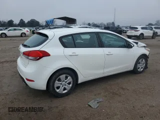 2018 Kia Forte LX with VIN KNAFK5A84J5772959, listed as a Copart auction lot 46408545 with 53,577 mi miles and Non Repairable. Bid and sale history available at carsss.com. Image 3.