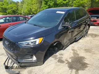 2019 Ford Edge ST z VIN 2FMPK4AP7KBB34223, wystawiony jako Copart lot #52259675 z przebiegiem Nie podano mil oraz Szkoda całkowita • Salvage title. Historia ofert i sprzedaży dostępna na DreamBid. Obrazek 1.
