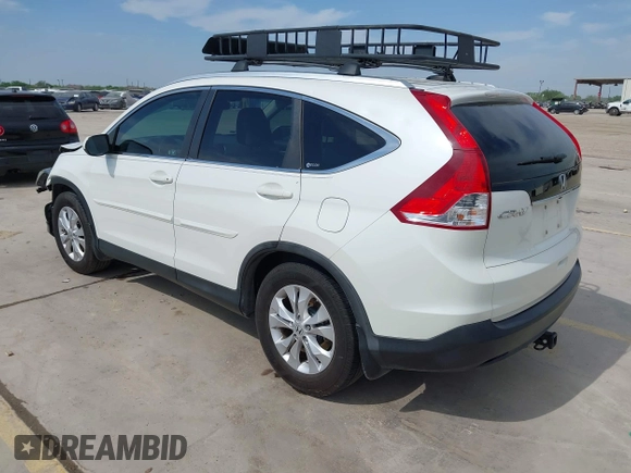 2012 Honda CR-V EX-L with VIN 5J6RM3H77CL047957, listed as a IAAI auction lot 41930875 with 188,439 mi miles. Bid and sale history available at carsss.com. Image 3.