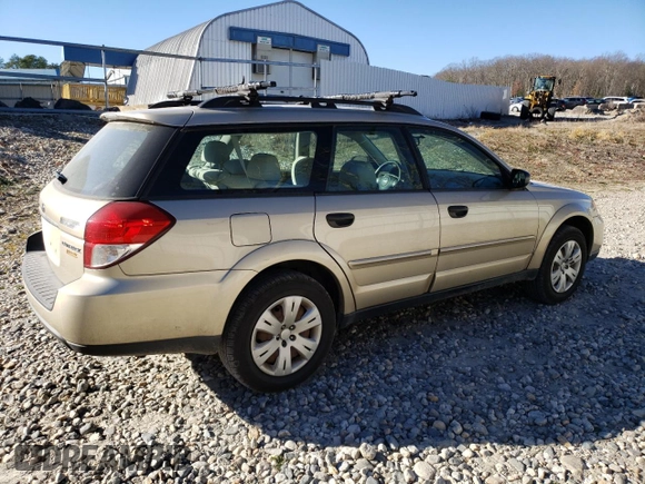2009 Subaru Outback with VIN 4S4BP60C596310779, listed as a Copart auction lot 81171584 with 198,194 mi miles and Clean Title. Bid and sale history available at carsss.com. Image 3.