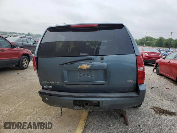 2008 Chevrolet Suburban LTZ with VIN 3GNFK16358G160059, listed as a Copart auction lot 64144754 with 0 mi miles and Non Repairable. Bid and sale history available at carsss.com. Image 6.