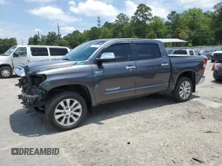 2014 Toyota Tundra Limited with VIN 5TFHW5F1XEX333710, listed as a Copart auction lot 57816305 with 107,034 mi miles and Salvage title. Bid and sale history available at DreamBid. Image 1.