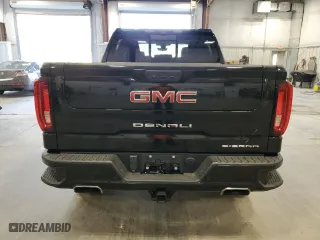 2022 GMC Sierra 1500 Limited Denali with VIN 1GTU9FEL2NZ159134, listed as a Copart auction lot 66116704 with 92,536 mi miles and Non Repairable. Bid and sale history available at carsss.com. Image 6.