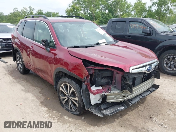 2020 Subaru Forester Limited with VIN JF2SKAUC3LH473668, listed as a IAAI auction lot 42458776 with 73,800 mi miles and . Bid and sale history available at DreamBid. Image 1.