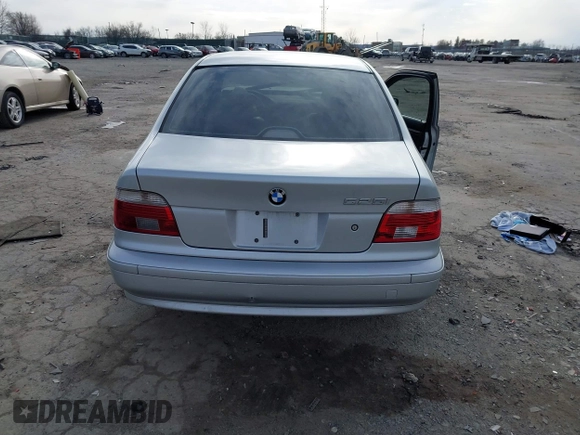 2002 BMW 5 Series 525i with VIN WBADT33412GF42744, listed as a IAAI auction lot 41609141 with 1 mi miles. Bid and sale history available at carsss.com. Image 16.