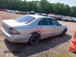 2002 Mercedes-Benz S 430 with VIN WDBNG70J32A225172, listed as a IAAI auction lot 42247387 with 224,780 mi miles and . Bid and sale history available at DreamBid. Image 6.