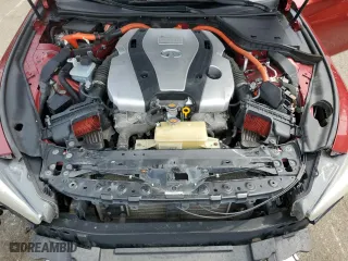 2014 Infiniti Q50 Hybrid Premium with VIN JN1AV7AR2EM702478, listed as a Copart auction lot 53332775 with 115,142 mi miles and Clean Title. Bid and sale history available at carsss.com. Image 11.