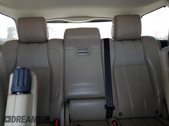 2013 Land Rover Range Rover HSE with VIN SALGS2DF9DA105504, listed as a Copart auction lot 48375135 with 196,931 mi miles and Salvage title. Bid and sale history available at DreamBid. Image 10.