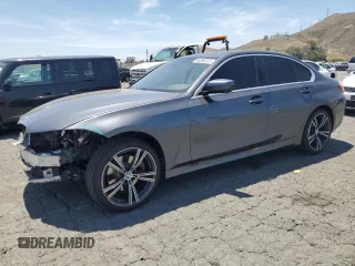 2021 BMW 3 Series 330i with VIN 3MW5R1J05M8B99409, listed as a Copart auction lot 58095315 with 72,508 mi miles and Salvage title. Bid and sale history available at DreamBid. Image 1.