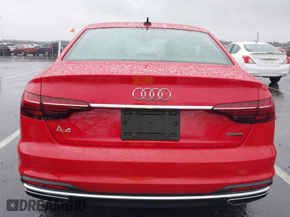 2021 Audi A4 S line Premium with VIN WAUDAAF45MA030185, listed as a IAAI auction lot 41065390 with Not Provided miles and . Bid and sale history available at DreamBid. Image 16.