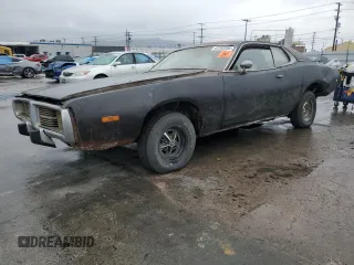 1973 Dodge Charger z VIN WH23G3G245906, wystawiony jako Copart lot #42392095 z przebiegiem 26 222 mil mil oraz Czysty tytuł • Clean title. Historia ofert i sprzedaży dostępna na DreamBid. Obrazek 1.