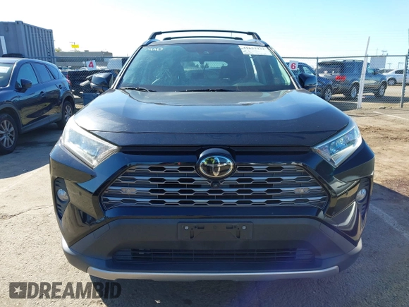 2019 Toyota RAV4 Limited with VIN JTMN1RFV5KD506624, listed as a IAAI auction lot 41657432 with 93,416 mi miles. Bid and sale history available at carsss.com. Image 13.