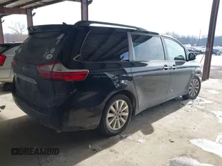 2015 Toyota Sienna Ltd with VIN 5TDDK3DC6FS122871, listed as a IAAI auction lot 41396052 with 133,161 mi miles. Bid and sale history available at carsss.com. Image 4.