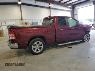 2019 Ram 1500 Big Horn z VIN 1C6RREBT3KN639486, wystawiony jako Copart lot #64940864 z przebiegiem 63 879 mil mil oraz Szkoda całkowita • Salvage title. Historia ofert i sprzedaży dostępna na DreamBid. Obrazek 3.