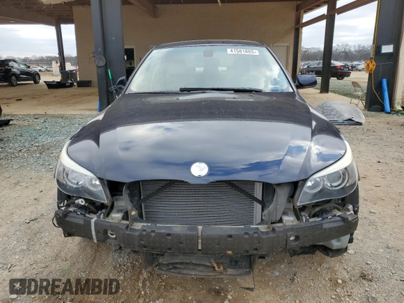 2004 BMW 5 Series 530i with VIN WBANA735X4B804011, listed as a Copart auction lot 41581885 with 75,875 mi miles and Salvage Title. Bid and sale history available at DreamBid. Image 5.