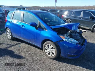 2017 Nissan Note S Plus with VIN 3N1CE2CP3HL363848, listed as a IAAI auction lot 41212663 with 57,645 mi miles and . Bid and sale history available at DreamBid. Image 1.