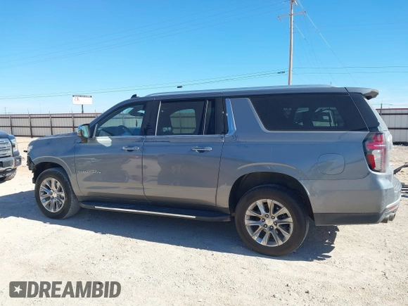 2022 Chevrolet Suburban Premier with VIN 1GNSKFKD0NR185277, listed as a IAAI auction lot 41636887 with 85,009 mi miles. Bid and sale history available at carsss.com. Image 15.