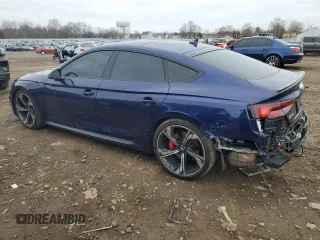 2019 Audi RS 5 Sportback z VIN WUABWCF57KA902186, wystawiony jako Copart lot #45460843 z przebiegiem 74 452 mil mil oraz . Historia ofert i sprzedaży dostępna na DreamBid. Obrazek 2.