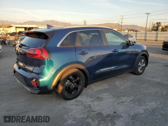 2020 Kia Niro LX with VIN KNDCB3LC2L5423281, listed as a Copart auction lot 79555113 with 60,054 mi miles and Salvage Title. Bid and sale history available at carsss.com. Image 3.