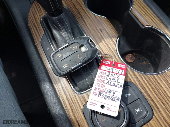 2017 GMC Acadia Denali with VIN 1GKKNXLS3HZ136182, listed as a IAAI auction lot 41934256 with 165,207 mi miles. Bid and sale history available at carsss.com. Image 11.