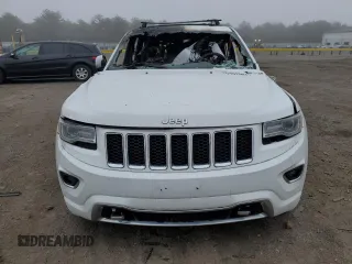 2015 Jeep Grand Cherokee Overland with VIN 1C4RJFCG8FC174325, listed as a Copart auction lot 51074475 with Not Provided miles and Salvage Title. Bid and sale history available at carsss.com. Image 5.