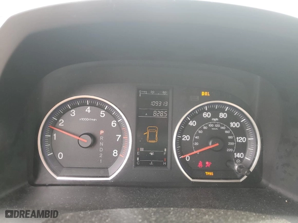 2009 Honda CR-V LX with VIN JHLRE48349C014092, listed as a Copart auction lot 49873305 with 109,313 mi miles and Salvage Title. Bid and sale history available at carsss.com. Image 9.