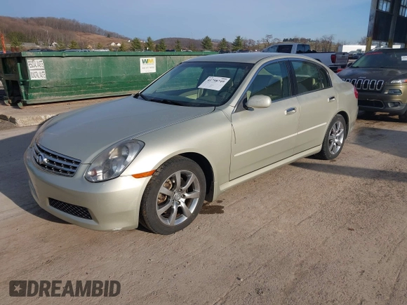 2005 Infiniti G35 z VIN JNKCV51E25M219854, wystawiony jako IAAI lot #41798749 z przebiegiem 221 085 mil mil oraz . Historia ofert i sprzedaży dostępna na DreamBid. Obrazek 2.