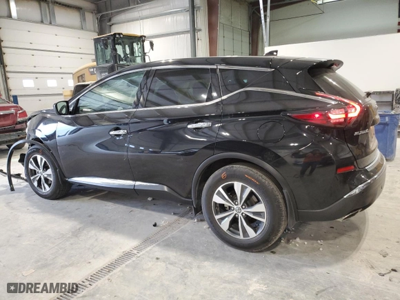 2021 Nissan Murano S with VIN 5N1AZ2AS2MC134076, listed as a Copart auction lot 41915535 with 39,654 mi miles and Salvage Title. Bid and sale history available at carsss.com. Image 2.