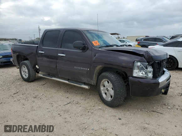2009 Chevrolet Silverado 1500 LT with VIN 2GCEC23C291108121, listed as a Copart auction lot 87387234 with 177,751 mi miles and Salvage Title. Bid and sale history available at carsss.com. Image 4.