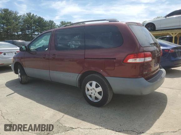 2001 Toyota Sienna LE with VIN 4T3ZF13C71U335626, listed as a Copart auction lot 55040305 with 118,574 mi miles and Clean Title. Bid and sale history available at carsss.com. Image 2.
