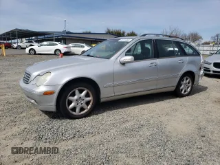2002 Mercedes-Benz C 230/260/280/320 with VIN WDBRH64J12F203774, listed as a Copart auction lot 48751005 with 181,241 mi miles and Salvage title. Bid and sale history available at DreamBid. Image 1.