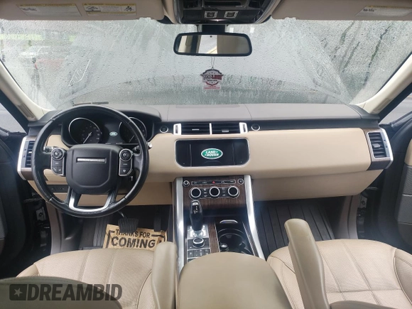 2016 Land Rover Range Rover Sport HSE with VIN SALWR2VF8GA637630, listed as a Copart auction lot 61498725 with 94,666 mi miles and Clean title. Bid and sale history available at DreamBid. Image 9.
