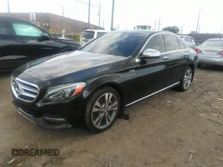 2015 Mercedes-Benz C-Class C 300 Luxury with VIN 55SWF4KB3FU087335, listed as a IAAI auction lot 40093209 with 72,690 mi miles. Bid and sale history available at carsss.com. Image 2.
