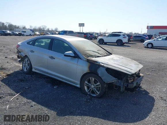2019 Hyundai Sonata SEL with VIN 5NPE34AF3KH795543, listed as a IAAI auction lot 41794340 with Not Provided miles and . Bid and sale history available at DreamBid. Image 1.