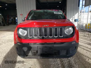 2018 Jeep Renegade Sport with VIN ZACCJBAB9JPH69257, listed as a Copart auction lot 47996115 with 94,740 mi miles and Salvage Title. Bid and sale history available at DreamBid. Image 5.