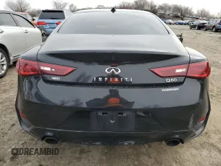 2017 Infiniti Q60 Premium z VIN JN1EV7EL7HM553190, wystawiony jako Copart lot #45915135 z przebiegiem 129 584 mil mil oraz Szkoda całkowita • Salvage title. Historia ofert i sprzedaży dostępna na DreamBid. Obrazek 6.