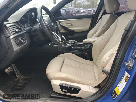 2015 BMW 4 Series 428i xDrive with VIN WBA4C9C53FG135250, listed as a Copart auction lot 56760725 with 52,564 mi miles and Clean title. Bid and sale history available at DreamBid. Image 7.
