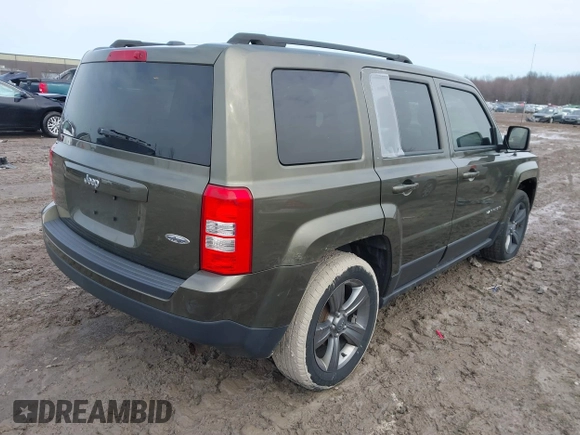 2015 Jeep Patriot High Altitude with VIN 1C4NJPFAXFD342049, listed as a IAAI auction lot 41693119 with 127,259 mi miles and . Bid and sale history available at DreamBid. Image 4.