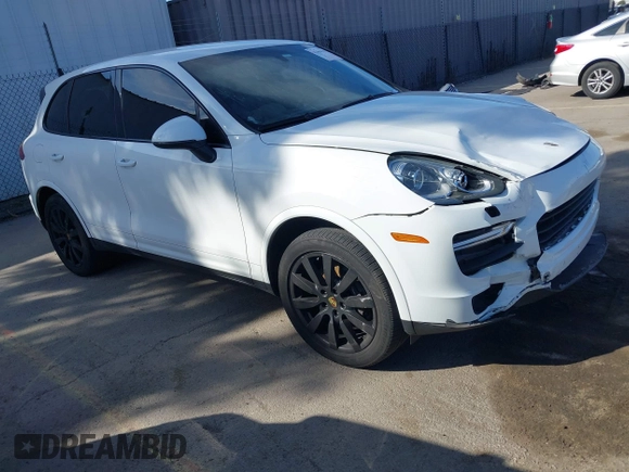 2017 Porsche Cayenne with VIN WP1AA2A26HKA91514, listed as a IAAI auction lot 41484197 with 110,212 mi miles. Bid and sale history available at carsss.com. Image 1.