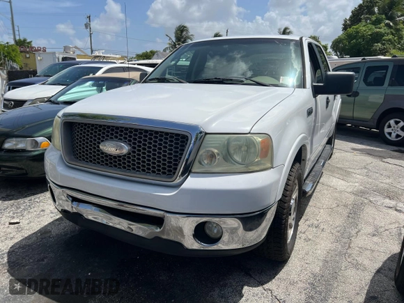 2006 Ford F-150 XLT with VIN 1FTPW12V16KD97016, listed as a Copart auction lot 61061765 with 159,482 mi miles and Clean title. Bid and sale history available at DreamBid. Image 2.