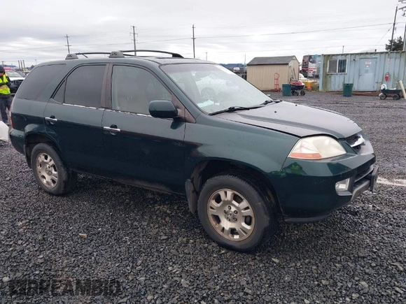 2001 Acura MDX with VIN 2HNYD18231H503340, listed as a IAAI auction lot 41799046 with 143,442 mi miles. Bid and sale history available at carsss.com. Image 1.
