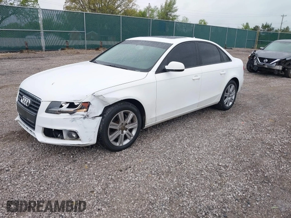 2011 Audi A4 2.0T Premium with VIN WAUBFAFL7BN042151, listed as a IAAI auction lot 42020326 with 166,579 mi miles. Bid and sale history available at carsss.com. Image 2.